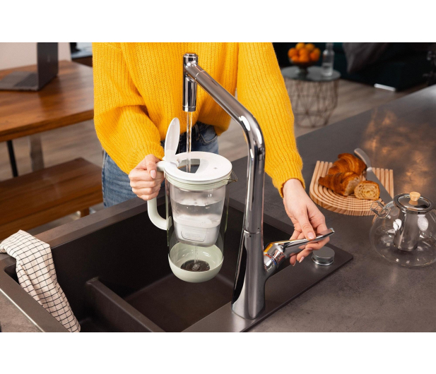 Brita Szklany dzbanek Glass miętowy z wkładem filtrującym MAXTRAPR - 1585991 - zdjęcie 7